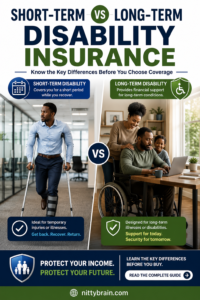 Short term and long term disability insurance