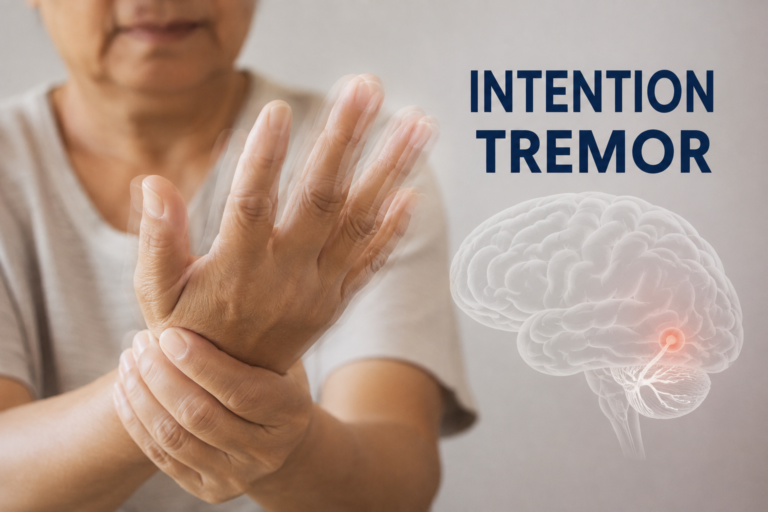 intention tremor